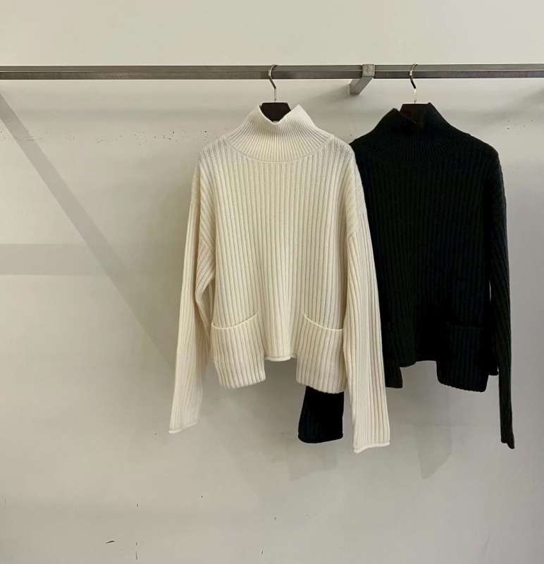 韓  凸口袋上衣 2色