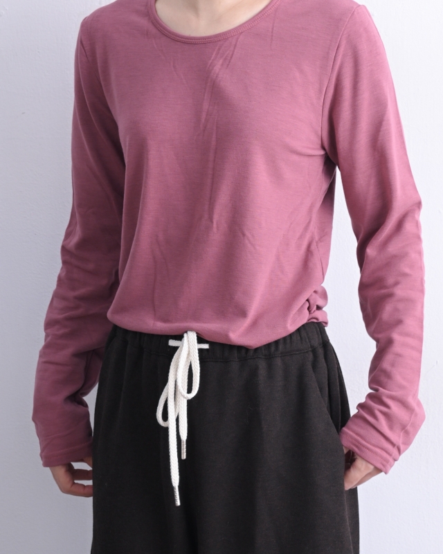 韓 圓領磨毛上衣 14色 size