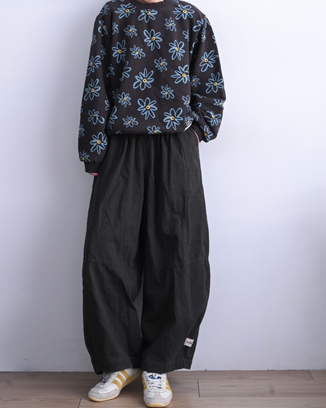 韓 線花上衣 2色 size