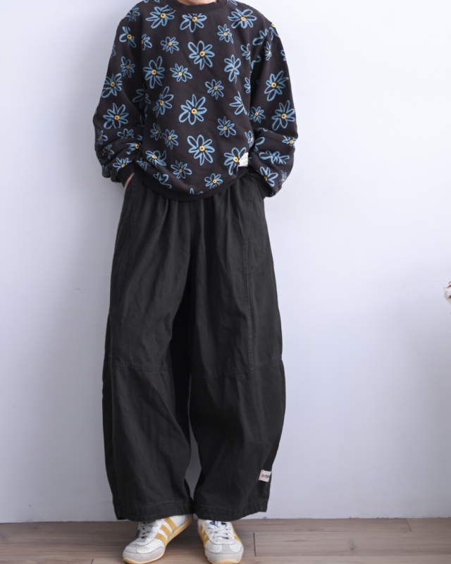 韓 線花上衣 2色 size