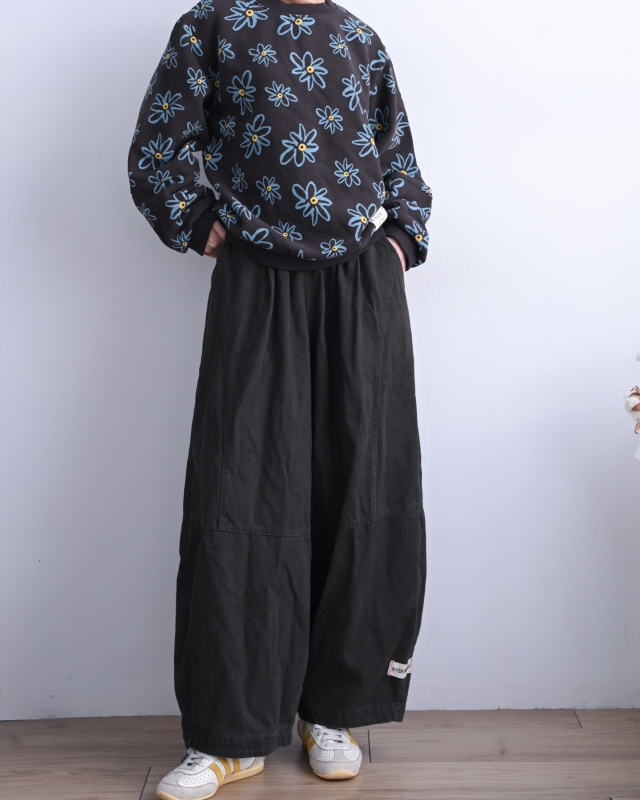 韓 線花上衣 2色 size