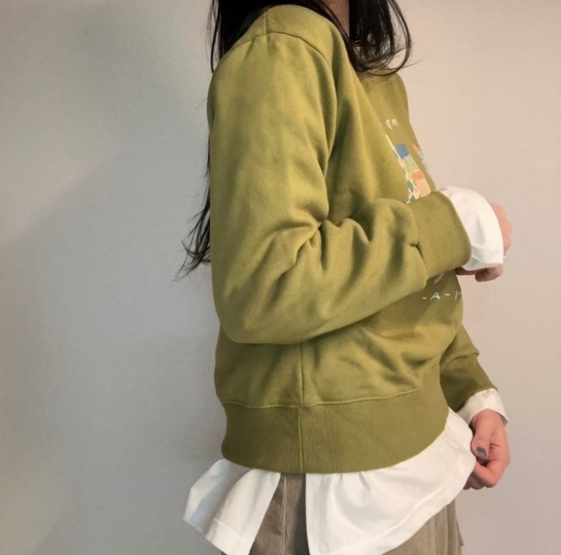 韓 三隻襪子上衣 2色 size