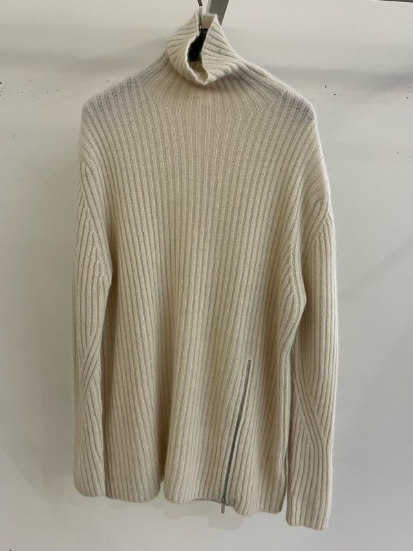 韓 下拉鍊高領上衣 3色