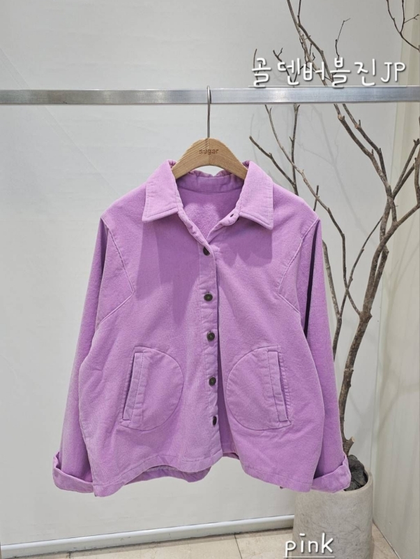 韓 前大口袋襯衫 3色 size