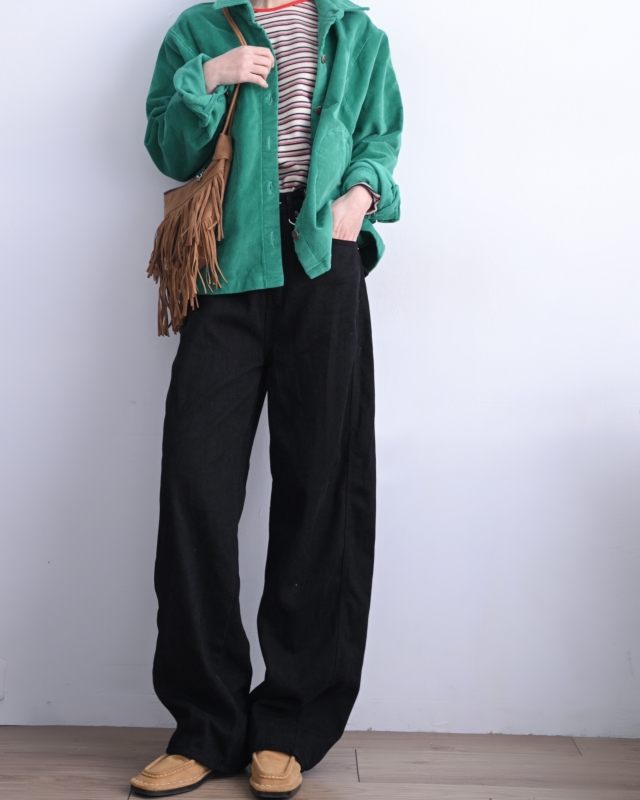 韓 前大口袋襯衫 3色 size