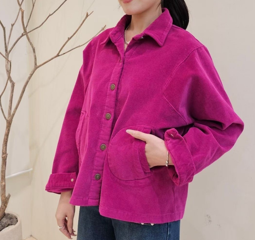 韓 前大口袋襯衫 3色 size