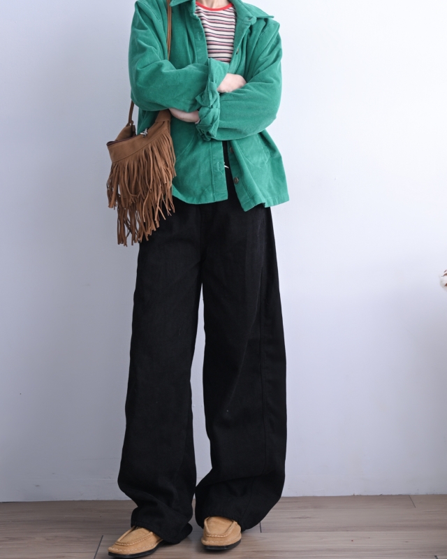 韓 前大口袋襯衫 3色 size