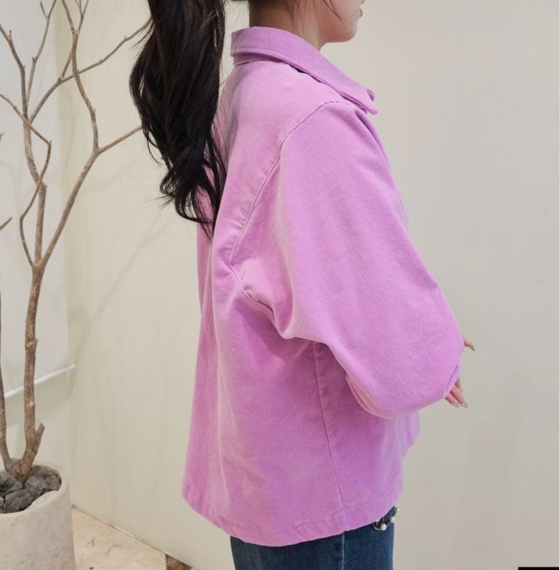 韓 前大口袋襯衫 3色 size