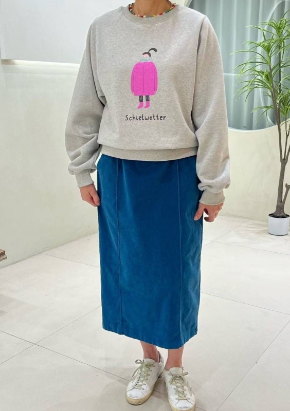 韓 穿大衣女孩上衣 2色 size