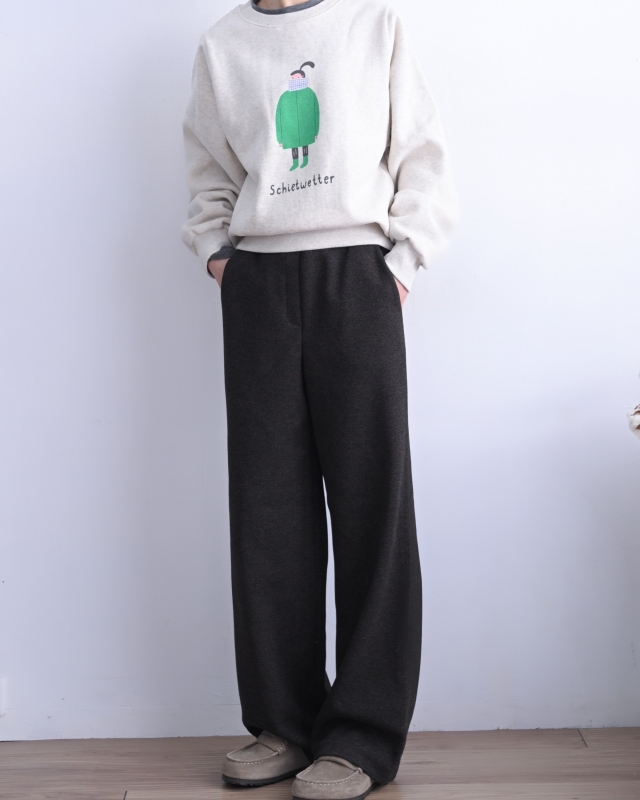 韓 穿大衣女孩上衣 2色 size