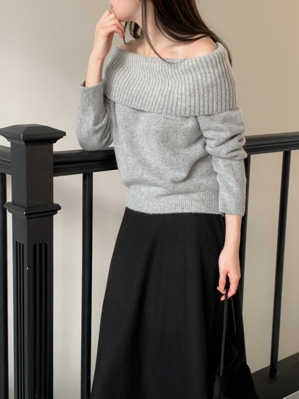 韓 大翻領上衣 2色