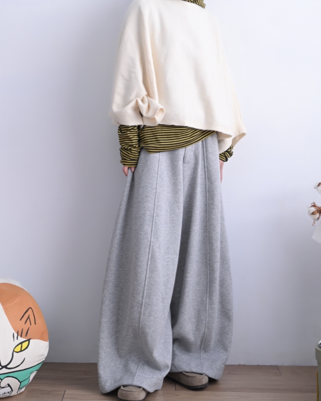 韓 斗篷式一字領上衣 3色 size