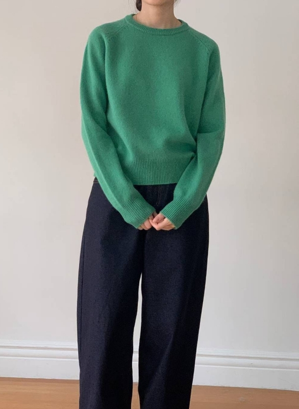 韓 圓領上衣 5色 size