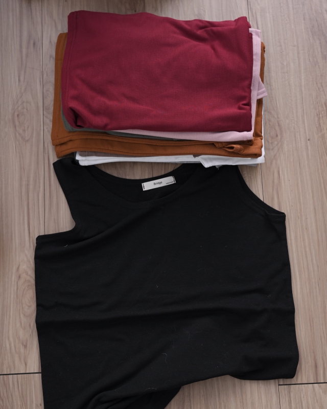 韓 經典款磨毛內搭背心 9色 size