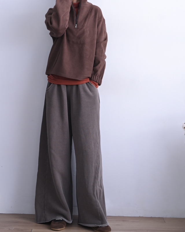 韓 小高領磨毛上衣 16色 size