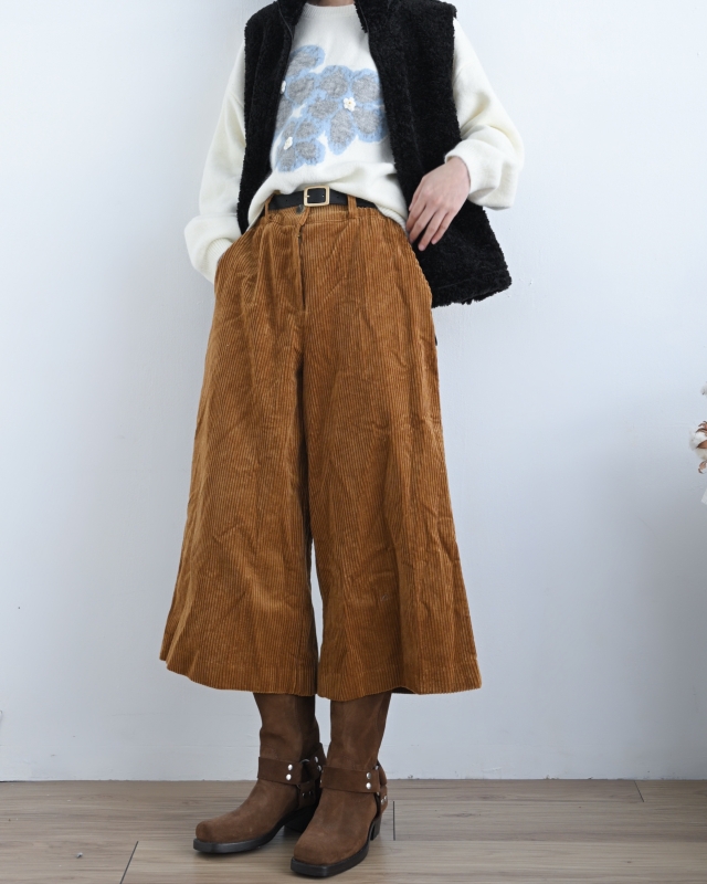 韓 小立領短毛背心 2色 size