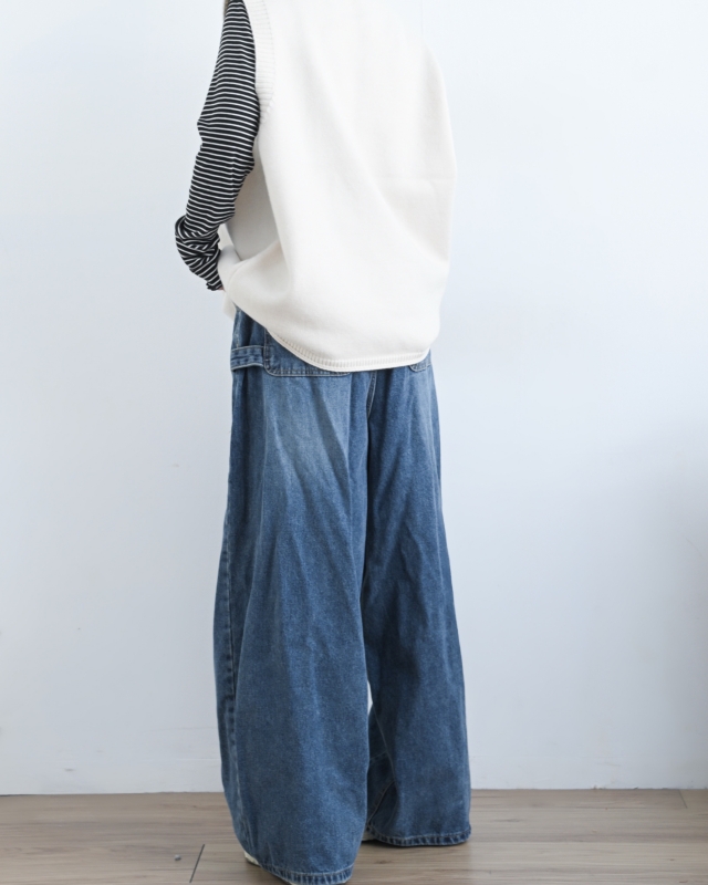 韓 寬鬆版動物背心 4色 size