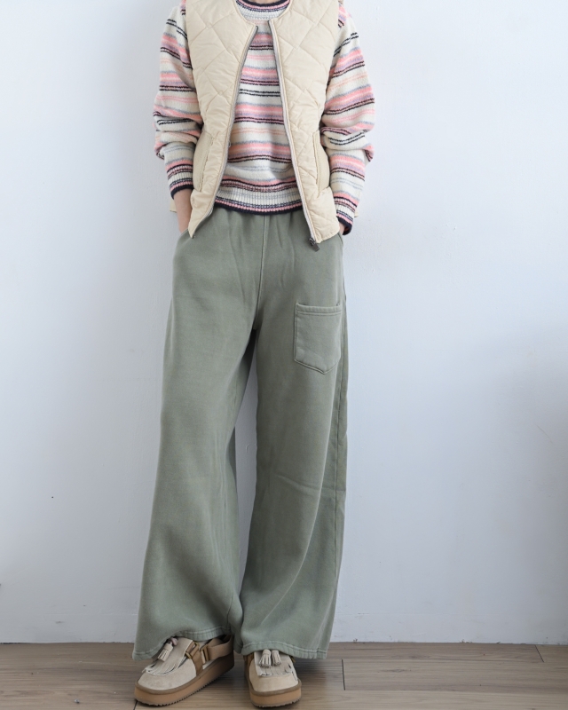 韓 口袋針織菱格壓紋背心 2色 size