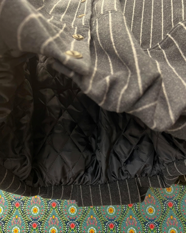 韓 直條文背心 2色 size