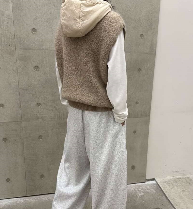 韓 拉鍊連帽背心 3色