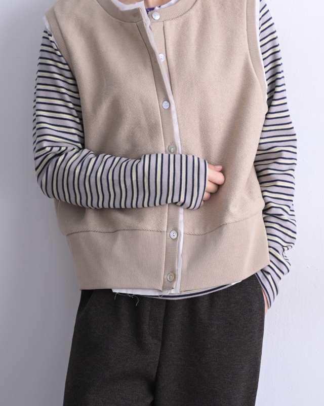 韓 假兩件式不收邊背心 3色 size