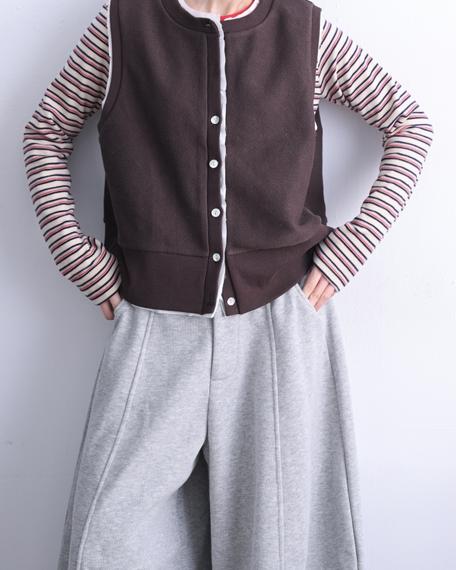 韓 假兩件式不收邊背心 3色 size