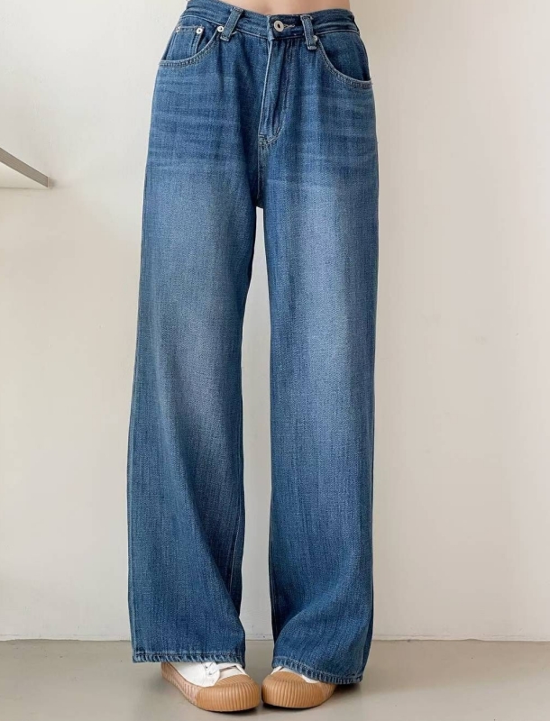 韓 後口袋牛仔褲 size