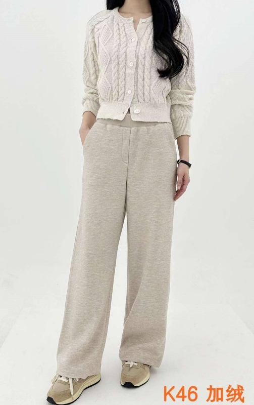 韓 腰織帶長褲 3色 size