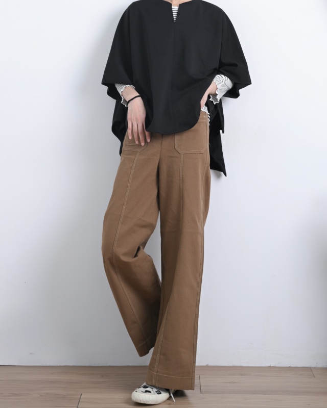 韓 雙口袋休閒褲 2色 size