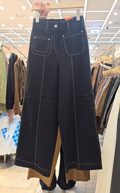 韓 雙口袋休閒褲 2色 size