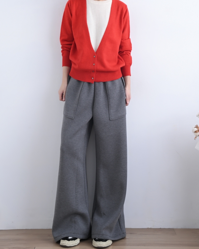 韓 大口袋寬褲 4色 size