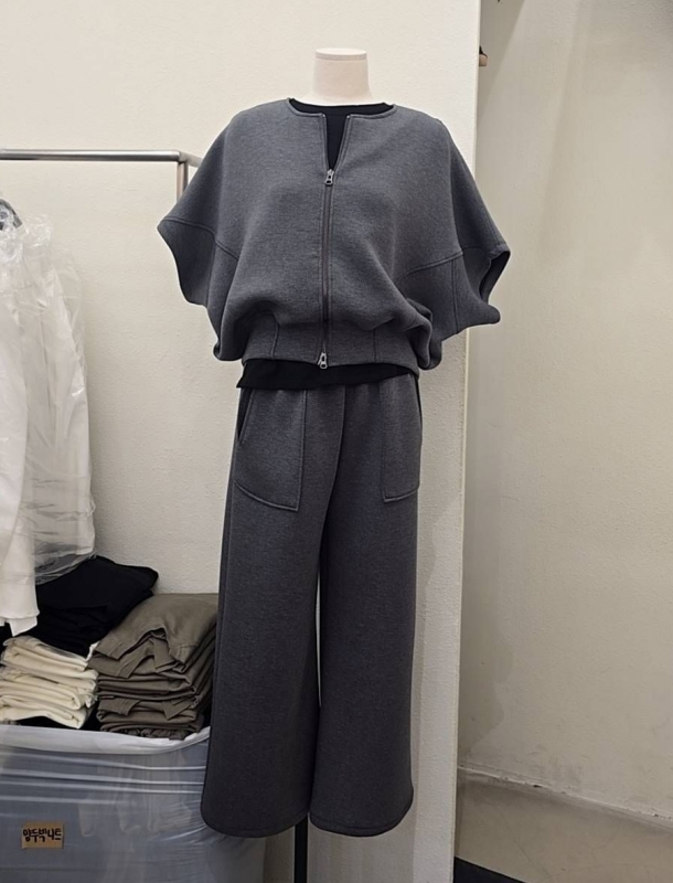 韓 大口袋寬褲 4色 size