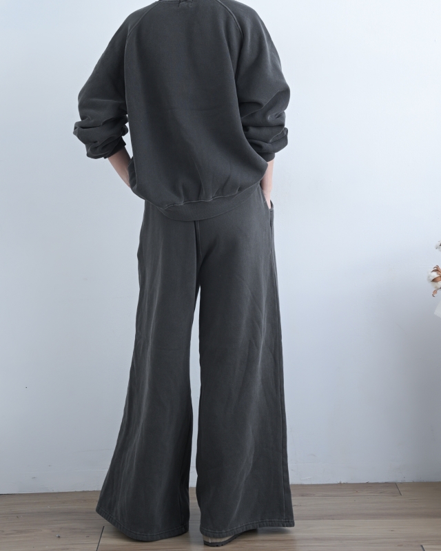 韓 前口袋舒服綿寬褲 3色 size