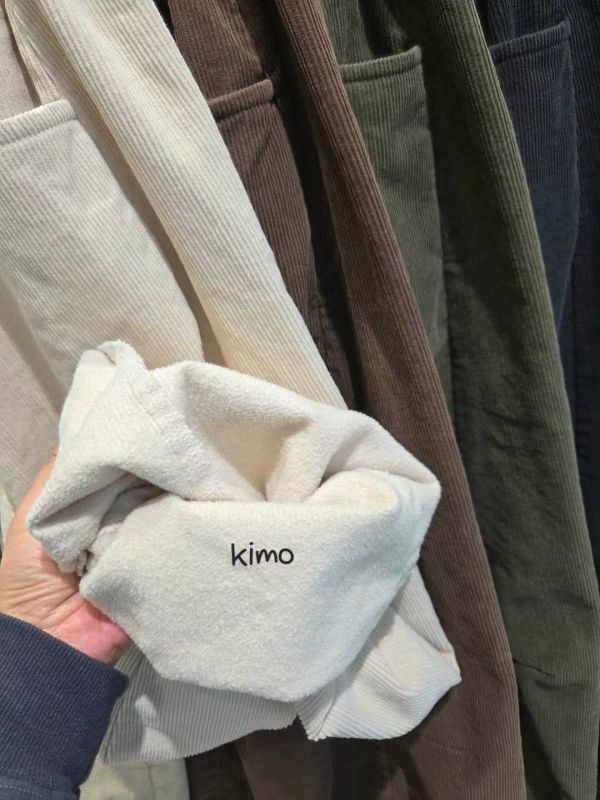 韓 綁帶側車線小寬褲 4色