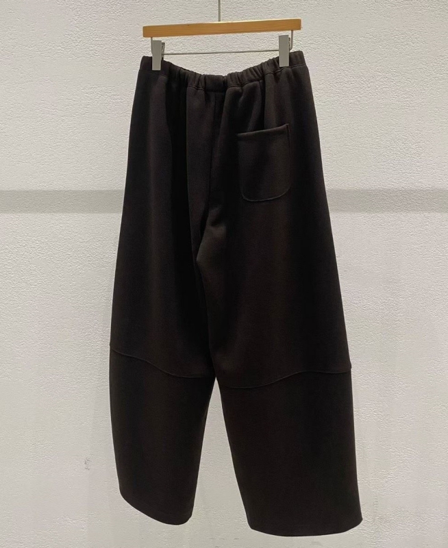 韓 橫車線綁帶寬褲 3色 size