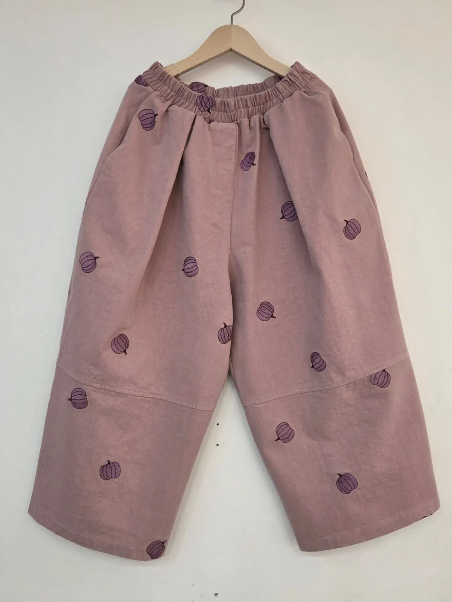 韓 南瓜小寬褲 3色