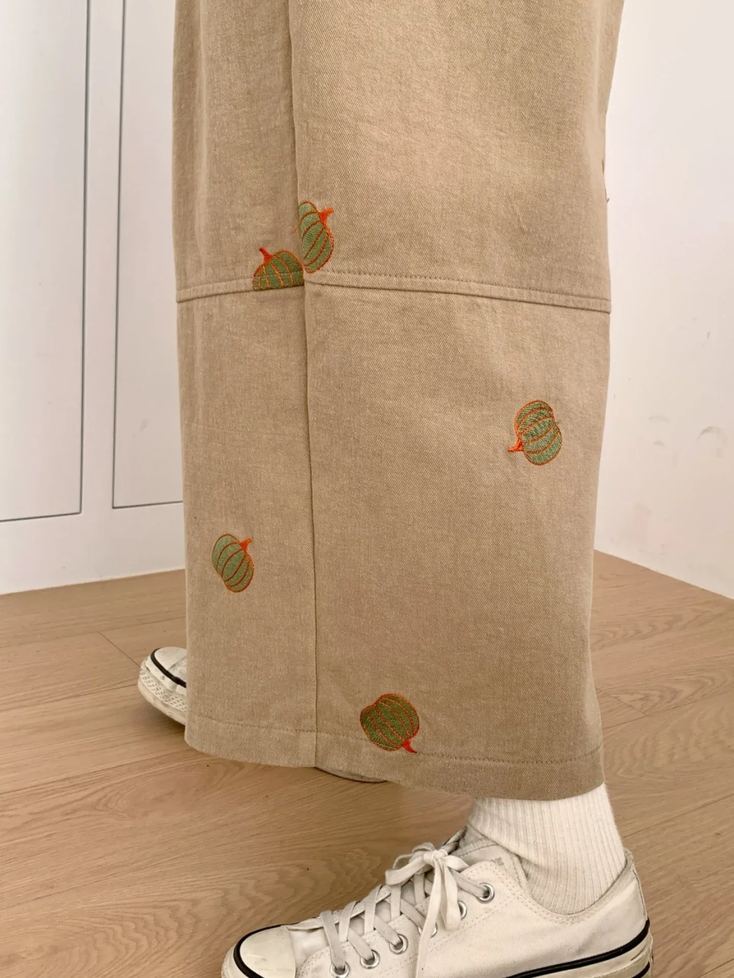 韓 南瓜小寬褲 3色