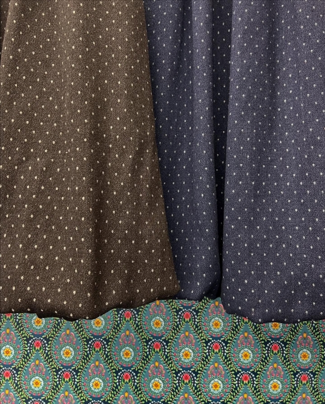 韓 點點微澎長裙 2色