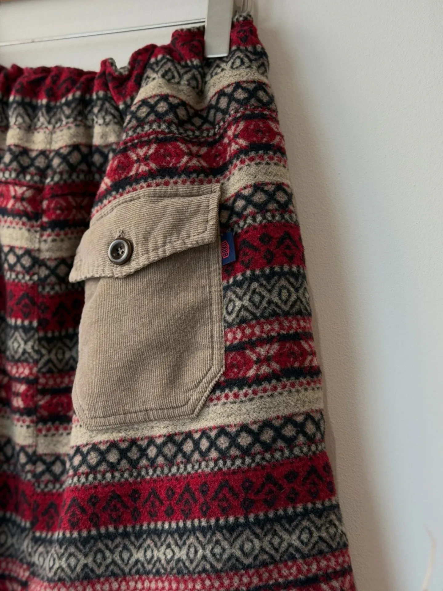 韓 圖騰綁帶長裙 3色