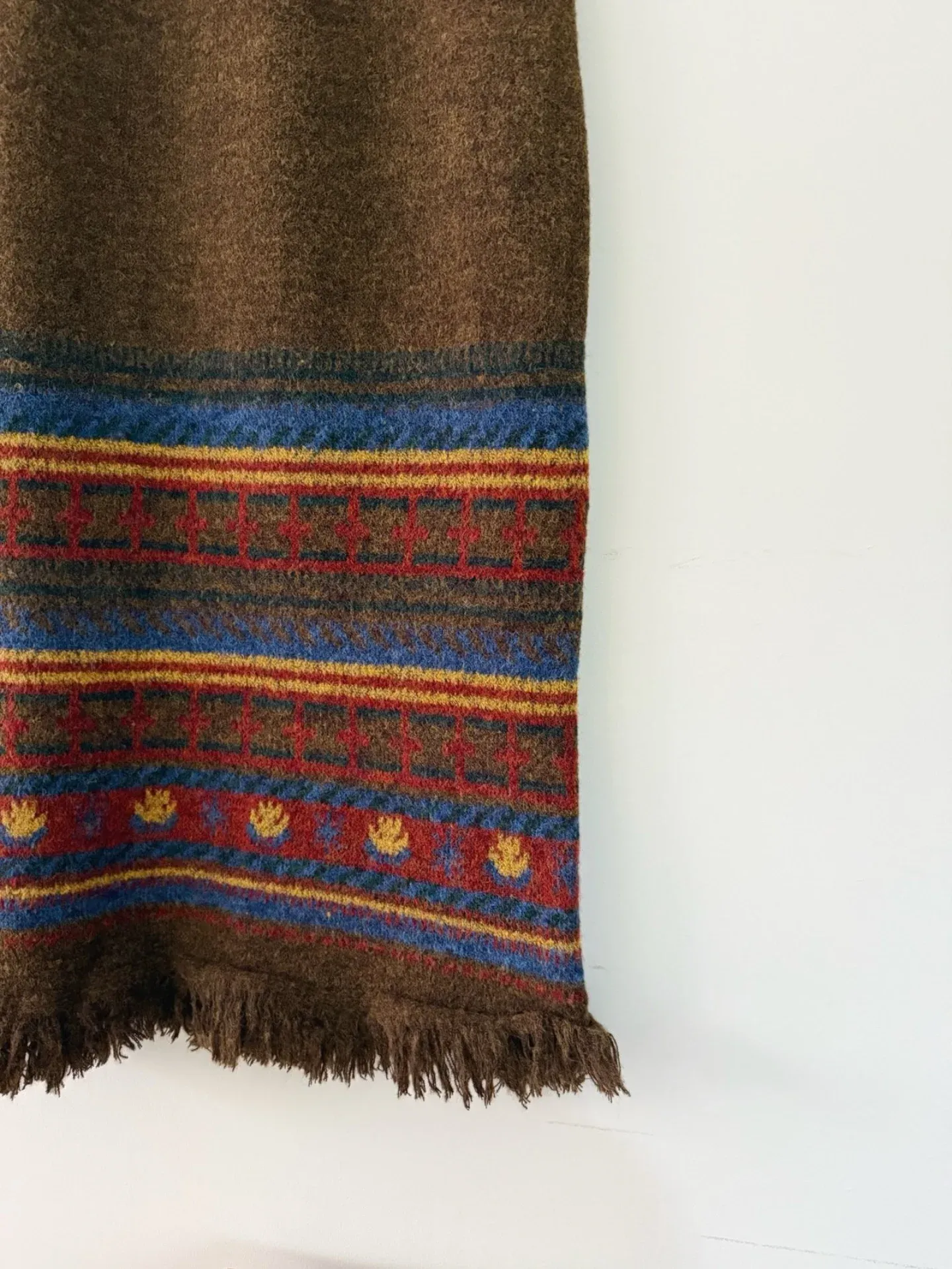 韓 圖騰鬚鬚長裙