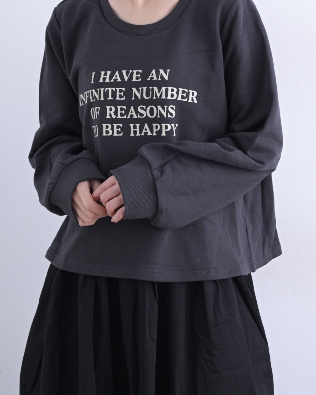 韓 英文字假兩件式長洋 2色 size