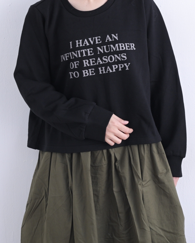 韓 英文字假兩件式長洋 2色 size