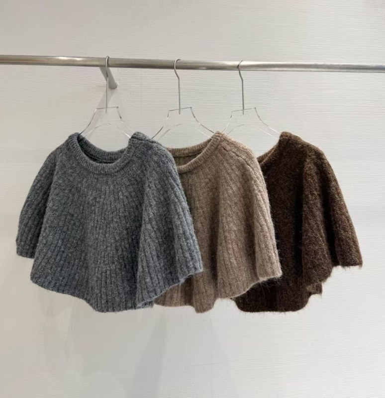 韓 微毛料上衣+裙套裝 3色