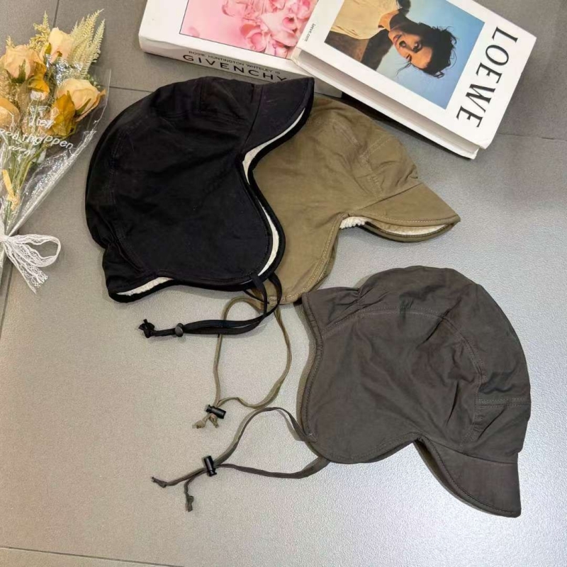 韓 小短毛飛行帽 3色 size