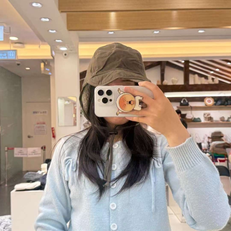 韓 小短毛飛行帽 3色 size