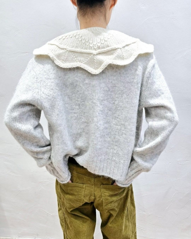 韓 綁帶造型小領 2色