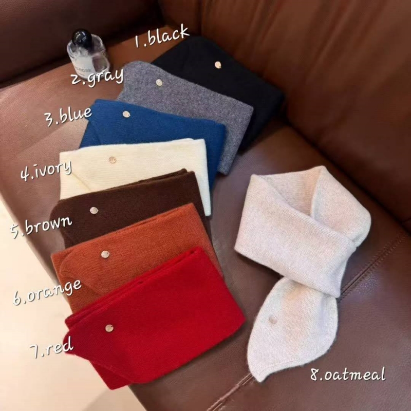 韓 有洞款短圍巾 8色 size