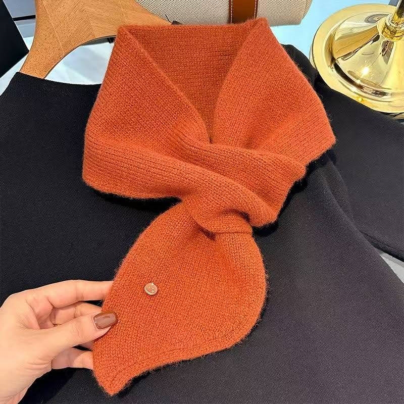 韓 有洞款短圍巾 8色 size