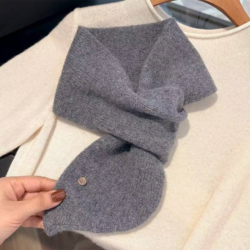 韓 有洞款短圍巾 8色 size