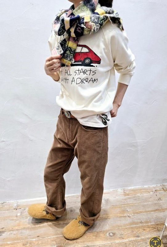 韓 繽紛圖騰圍巾 4色 size